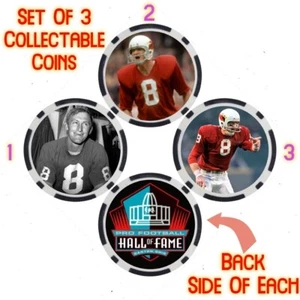 LARRY WILSON - PRO FOOTBALL HALL OF FAME - COLLECTABLE COIN SET - Picture 1 of 2