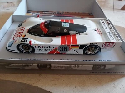 SPARK 1/18 - PORSCHE DAUER 962 LM 3.0L TURBO #36 WINNER 24 H Le Mans - Immagine 1 di 4