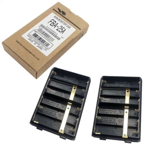 2PCS FBA-25A AA Battery Case for YAESU-VERTEX Radio FT60R VX-110 VX-150 VX-170 - Picture 1 of 3