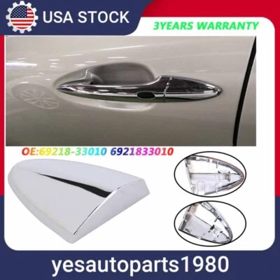 FOR Lexus ES350 (2007-2012) Front Driver Side LEFT Chrome DOOR HANDLE KEY COVER Foto 1 de 4