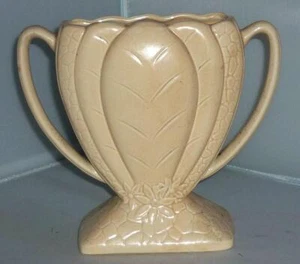 IMPRESIONANTE JARRÓN TROFEO BEIGE DE COLECCIÓN ART DECO PPC PORTLAND POTTERY COMPANY - Imagen 1 de 1