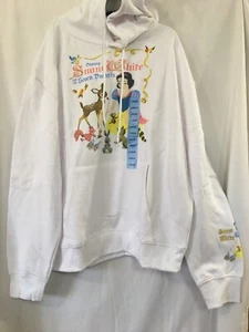 Disney Snow White Woman’s Hoodie Sweatshirt White Pullover U pick NEW - Picture 1 of 9