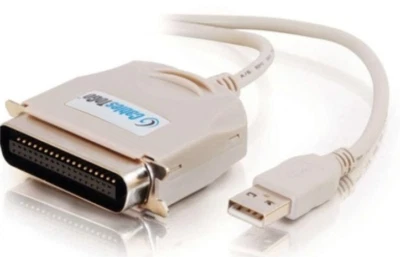 6FT C2G USB-A-zu-Centronics 36 paralleles Drucker-Adapterkabel  - Bild 1 von 2