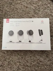 YI Home 2K Camera Family Pack 4 In 1 Pack 1080HD | Night Vision | Wide Angle NEW - Picture 1 of 9