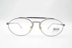 Gafas vintage Sferoflex S563 plata multicolor ovaladas montura NOS - Imagen 1 de 6