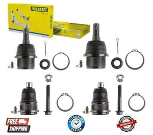 NEW MOOG Front Upper & Lower Ball Joints Fits 02-09 GMC Envoy Chevy Trailblazer - Picture 1 of 1