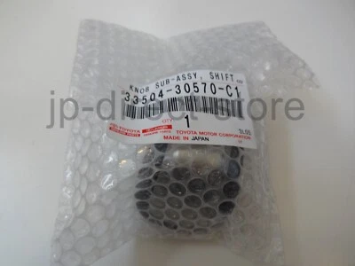 Perilla de cambio de cuero genuina Lexus GS250 GS350 GS450h 33504-30570-C1 OEM Foto 1 de 4