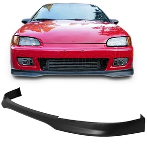 [SASA] Made for 92-95 Honda Civic 2dr 3dr DX EX Si TR Style PU Front Bumper Lip - Bild 1 von 3