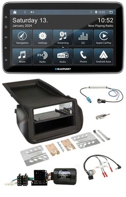 Blaupunkt USB DAB SD Lenkrad Bluetooth Autoradio für Citroen Nemo Peugeot Bipper - Bild 1 von 4