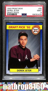 1992 Front Row Draft Pick #55 Derek Jeter RC Rookie HOF Yankees PSA 9 MINT 12237 - Bild 1 von 4
