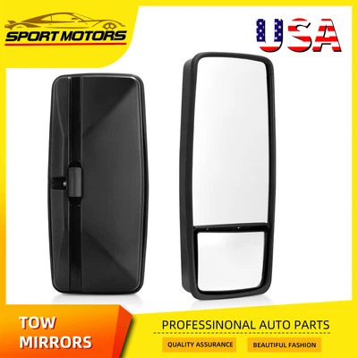 Driver Side Mirror For 2008- 2021 2022 2023 ISUZU NPR NPR-HD NQR NRR Door Mirror Foto 1 de 4