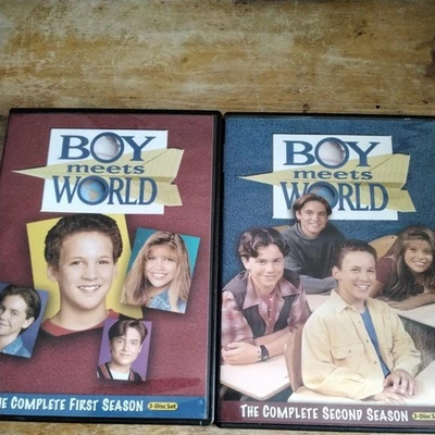 Boy Meets World:The Complete First Season /Second Season (DVD, 2010, 3-Disc Set) - Image 1 of 4