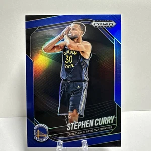 Panini Prizm 2024-25 negro Stephen Curry azul Prizm/199 combinación de colores "Nite Nite" - Imagen 1 de 6