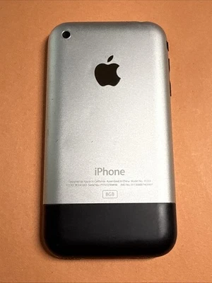 Apple iPhone 1st Generation - 8GB - Black - A1203 (GSM) - Image 1 of 3