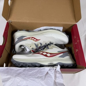 Saucony Herren Peregrine 14 Trail Laufschuhe Stone/Cinder Größe 12 - Bild 1 von 7