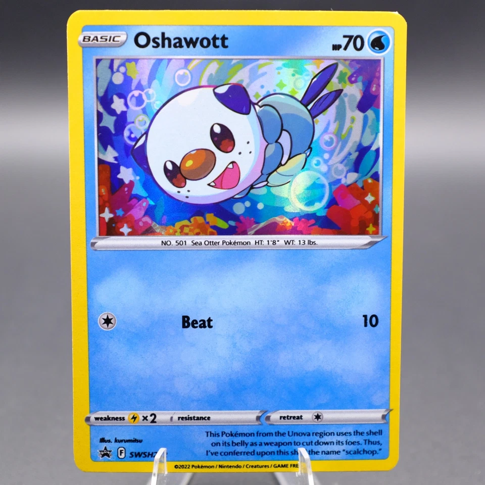 Oshawott SWSH222 Promo SWSH: Sword & Shield Promo Cards Pokemon TCG NM - Image 1 of 2