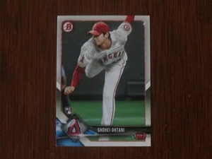 2018 Bowman Shohei Ohtani RC Rookie #49 Angels Dodgers Free Shipping - Picture 1 of 2