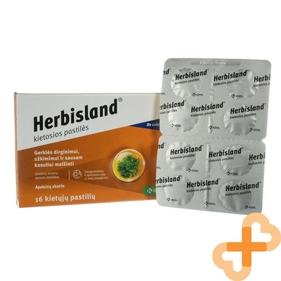 HERBISLAND 16 Pastilles Throat Irritation Hoarseness Relief Dry Cough - Image 1 of 4