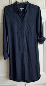 Best Mountain Shirt Dress Womens Size S Small Blue - Picture 1 of 6