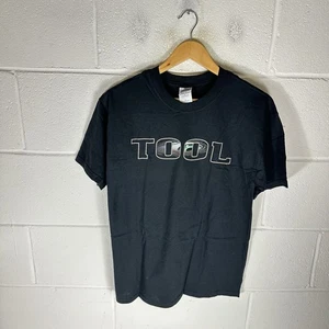 Vintage Tool Shirt Mens Medium Black 2003 Aenima Third Eye Band Metal Y2K Rock - Picture 1 of 10