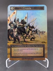 Foil Alpha Crusade - Sorcery Contested Realm - Alpha - NM+ Foil Crusade - Picture 1 of 3