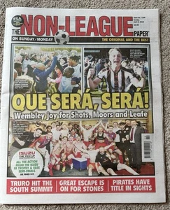 The Non-League Paper 6th April 2025 6/4/25 Aldershot Town, Spennymoor To Wembley - Picture 1 of 1