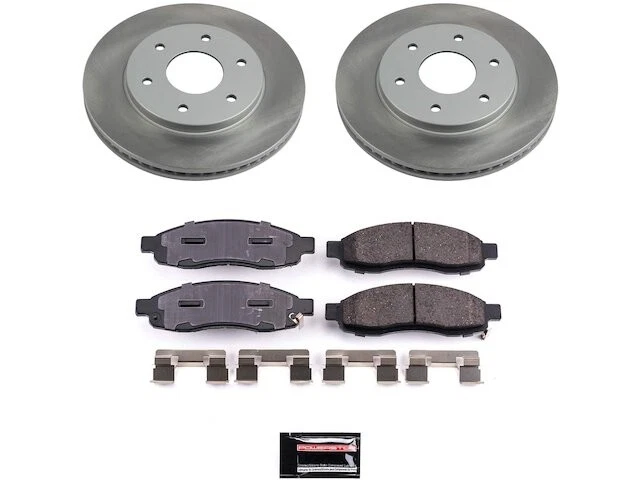 Комплект переднего тормоза и ротора для Infiniti QX56 Pathfinder Armada TITAN PX16Y2 - Изображение 1 из 1