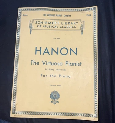 Hanon Virtuoso Pianist in 60 Exercises Complete Piano Book 050256970 - Image 1 of 4