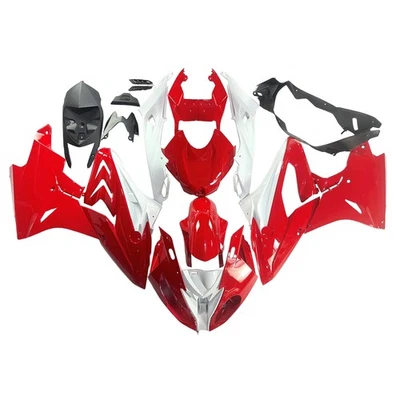 Carenados de inyección rojo blanco para BMW S1000RR 2017 2018 17 18 carrocería de motocicleta Foto 1 de 4