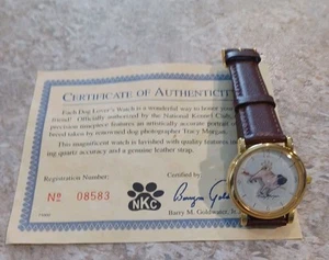 Orologio da polso per cani NKC PUG con COA CARINO!!!! - Foto 1 di 6