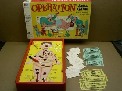 Milton Bradley Operation Skill Game 1965 Smoking Doctor 4545 - Image 1 of 4