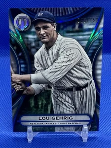 2025 Topps Tribute Lou Gehrig #54 Blue /150 - Picture 1 of 2