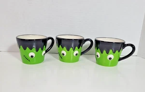 Juego de 3 tazas de té de Halloween Sur La Table Frankenstein ver descripción - Imagen 1 de 9