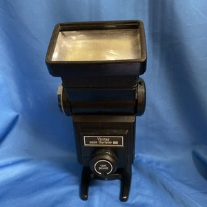 Vivitar 285 Auto Electronic Flash Zoom Thyristor Shoe Mount (250613-24) 36880/37 - Picture 1 of 4