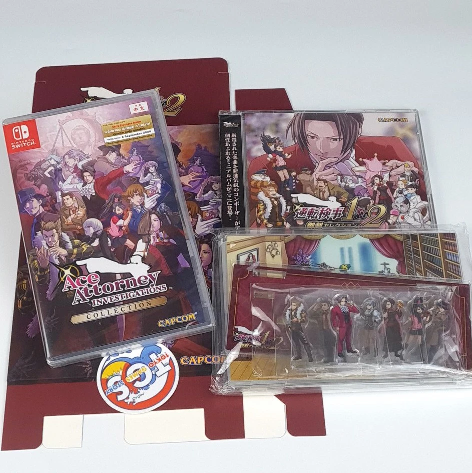 Ace Attorney Investigations Collection Checkmate Set Switch English Cover Ed. (M - Image 1 of 4