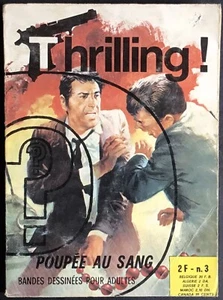 THRILLING ! n°3 Poupée au sang Éditions Elvifrance mai 1973 État correct - Imagen 1 de 9