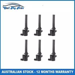 Set of 6 Ignition Coils for Ford Escape BA ZB Mazda MPV Tribute 2001-2008 3.0L - Picture 1 of 3