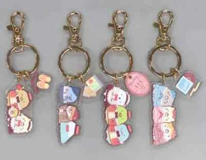 Sumikko Gurashi Acryl Schlüsselanhänger 4er Set - Neo Sumikko Kuji Teil 3 F Preis - Bild 1 von 1