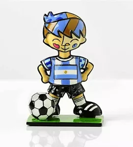 ROMERO BRITTO MINI WORLD CUP SOCCER PLAYER : ARGENTINIEN ** NEU ** - Bild 1 von 2