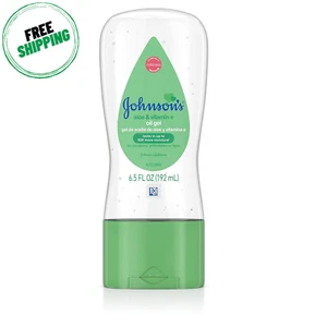 Johnson'S Baby Oil Gel with Aloe Vera & Vitamin E, Hypoallergenic, 6.5 Fl. Oz - Picture 1 of 5