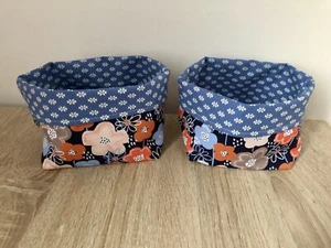 Handmade Fabric Storage Baskets - Picture 1 of 6