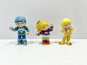 1983 Vintage Rainbow Brite PVC 2” figures Set of 3 Hallmark Cards Hong Kong - Picture 1 of 8