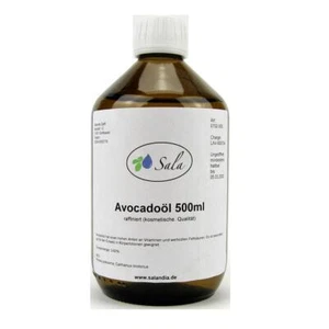 Sala Avocadoöl raffiniert kosmetische Qualität 500 ml Glasflasche - Bild 1 von 1
