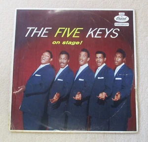 THE FIVE KEYS ON STAGE / RARE AUSTRALIAN CAPITOL T 828 MONO LP/ VG / PLAYS WELL - Picture 1 of 4
