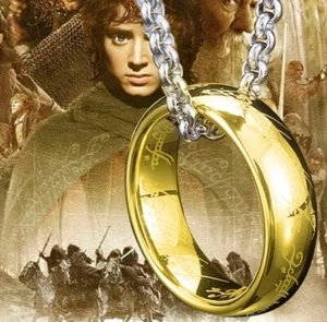 1 Stück Herr der Ringe Der Eine Ring Wolfram Bester Ring Geschenk Schmuck Sammlung - Bild 1 von 11