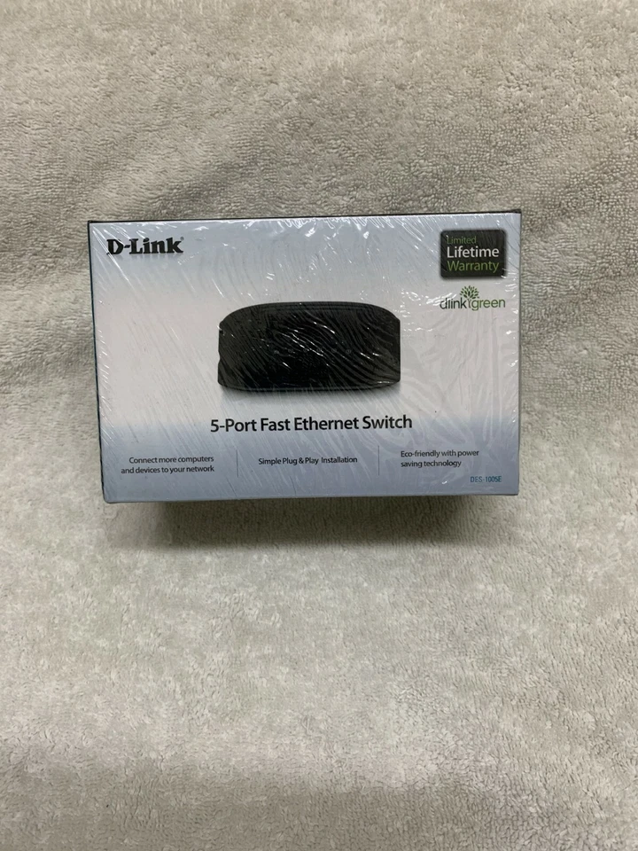 D-Link DES (DES-1005E) 5-Ports External Ethernet Switch DES-1005E - Image 1 of 1