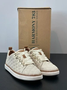 Harmony 783 Unisex US W6/M4,5 Melissa Quilted Walker Gold Crème Wildleder Schuhe - Bild 1 von 17