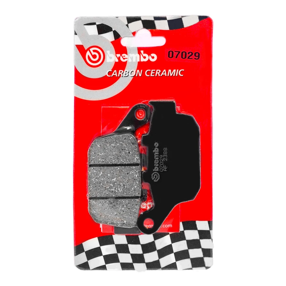 Pastillas Freno BREMBO Carbono Ceramic Traseros Para Triumph Tiger 800 Xrt 2017 - Imagen 1 de 1