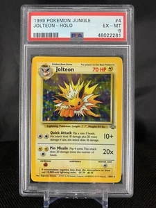 1999 Pokemon Jungle Jolteon #4 PSA 6 - Picture 1 of 2