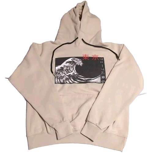 VETEMENTS Felpa con cappuccio Artist Union Clothing Co. (The Great Wave Off Kanagawa) taglia small